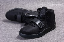 Черные кроссовки мужские Nike Air Yeezy на каждый день